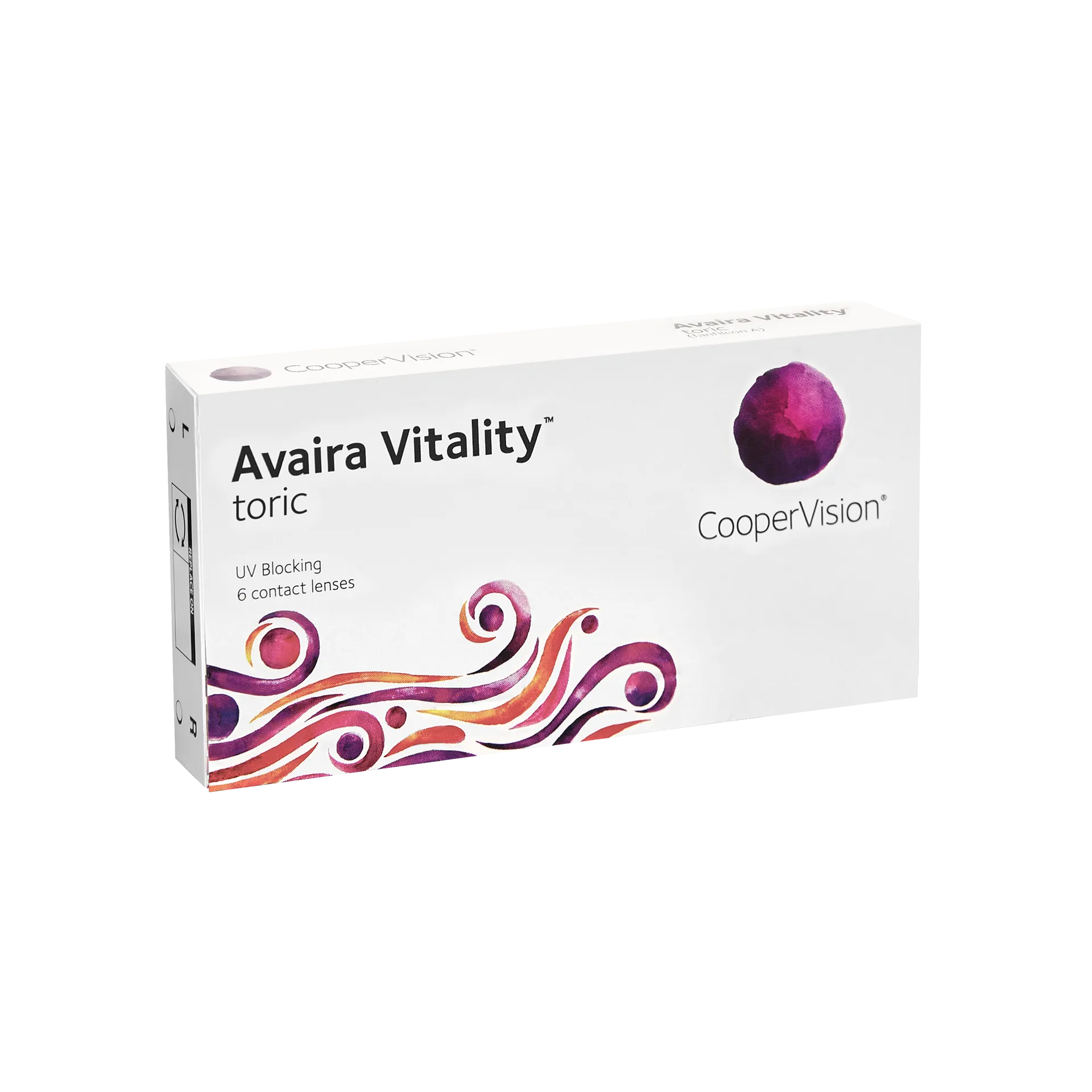 Avaira Vitality toric - vorher Avaira toric (1x6)
